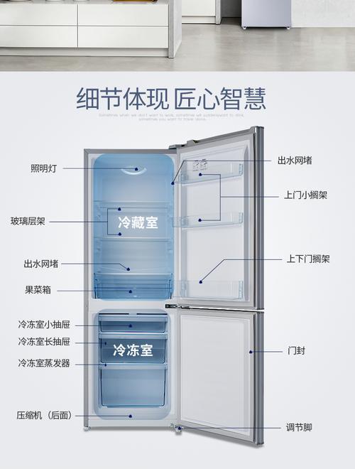 优雅收纳，单开门小冰箱的妙用（创意收纳方法）