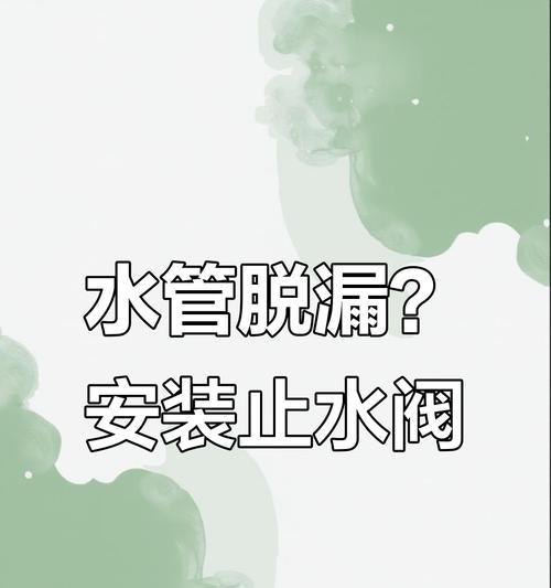 洗衣机止水阀的修安装指南（学会自行维修和安装洗衣机止水阀）