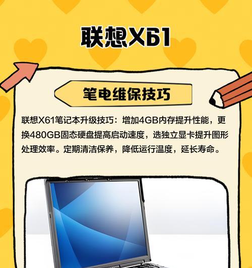 如何升级你的X61笔记本电脑（详细攻略分享）