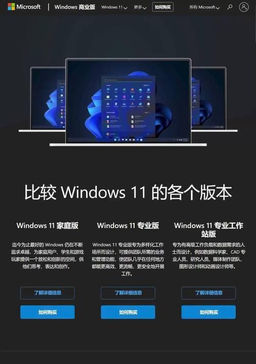 探究Windows版本大排名，哪个版本最受欢迎（Windows操作系统）