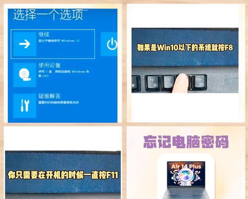 忘记win7电脑密码怎么办（教你轻松解开win7电脑密码）